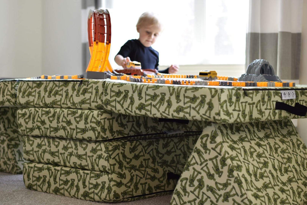 The Army LeoMat™ is a foldable play mat for kids of all ages